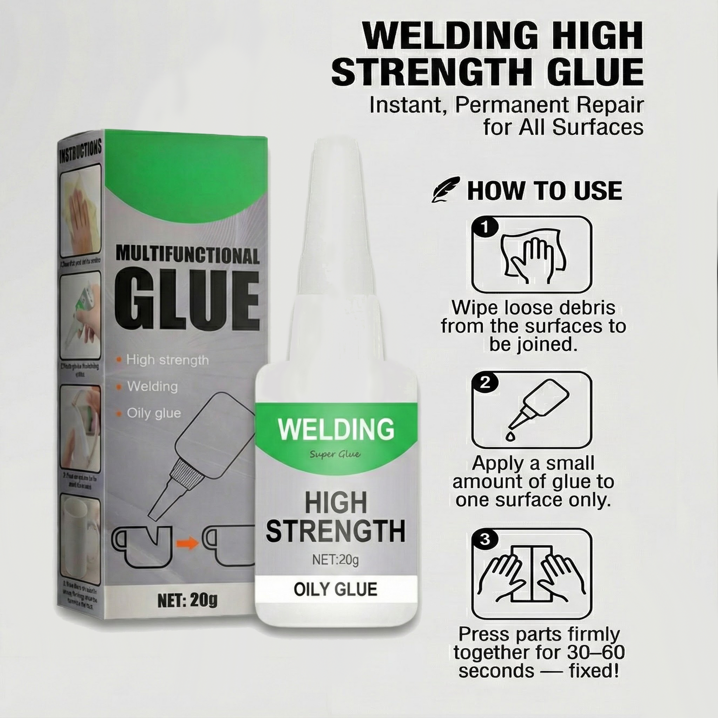 Powerful Multifunctional Welding Glue