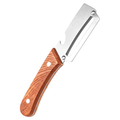 🔥🔥AEXZR® 2‑in‑1 Multi-Functional Wooden Vegetable Peeler with Built In Bottle Opener
