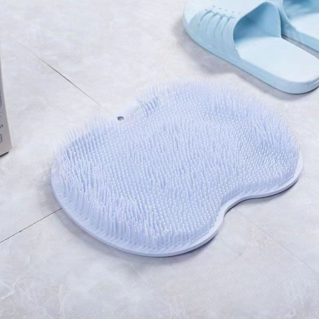Zentle™ Shower Dual-Use Scrub & Massage Pad – Foot Scrub (Step) / Back Scrub (Wall) | Done While Showering