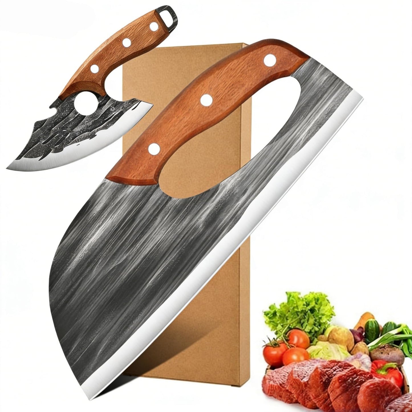Buy 1 Get 1 Free Hand-Forged Kitchen Knife Set