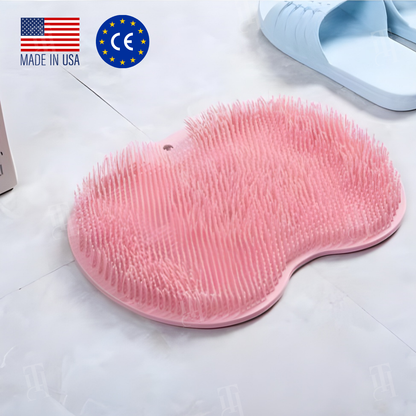 Zentle™ Shower Dual-Use Scrub & Massage Pad – Foot Scrub (Step) / Back Scrub (Wall) | Done While Showering