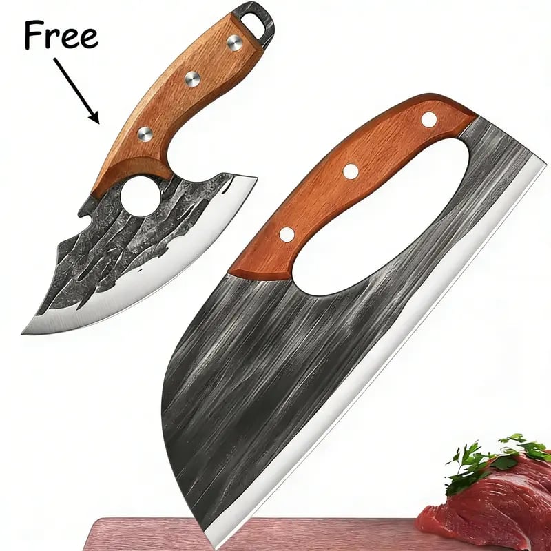Buy 1 Get 1 Free Hand-Forged Kitchen Knife Set