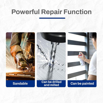 🏆ZAVELY™Metal repair glue 🛠️ – No-Weld Repair That’s STRONGER Than Steel