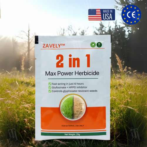 🏆ZAVELY™ 2 in 1 Max Power Herbicide – Dual-Action Weed Killer for Fast & Lasting Results✅