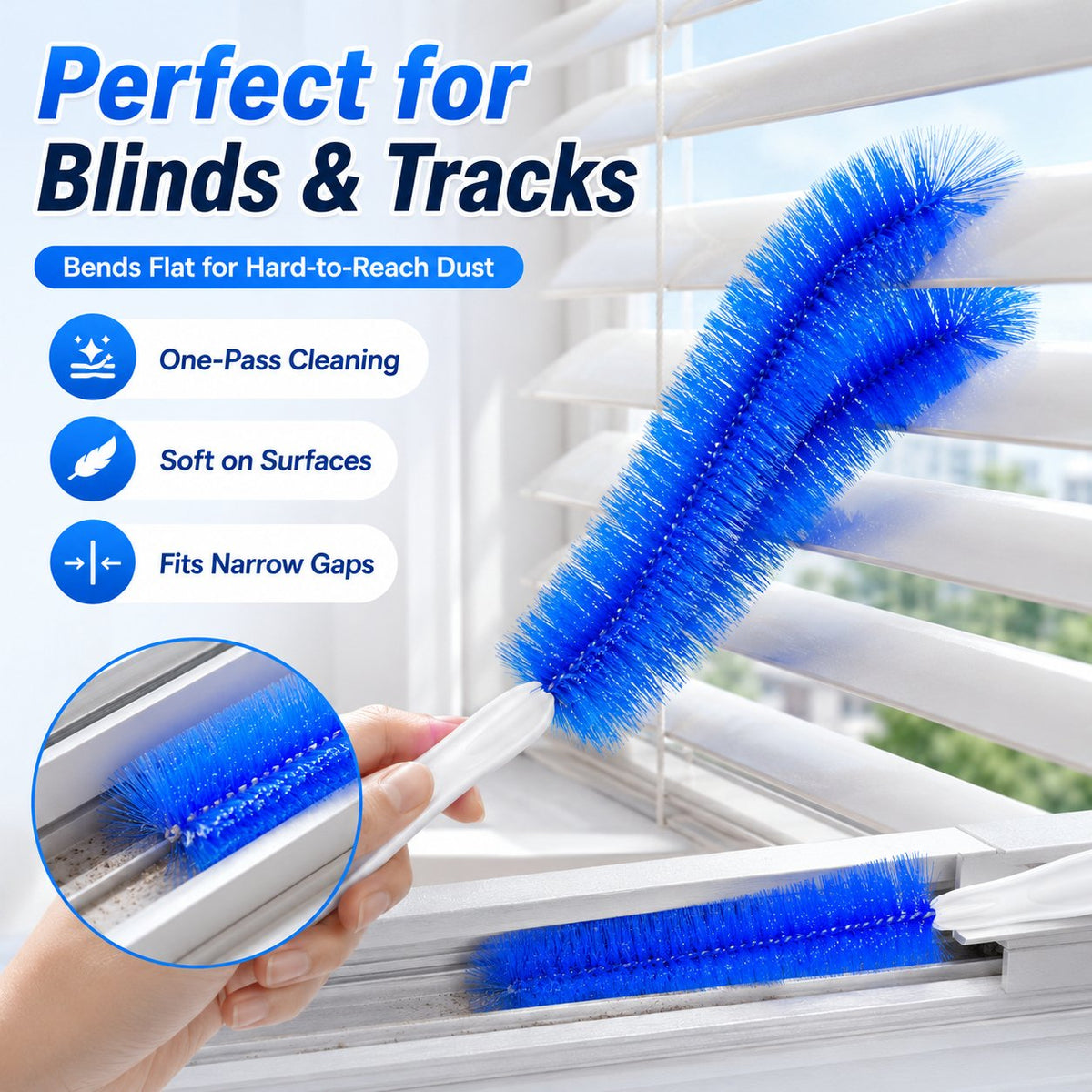 ✨Buy More, Save More😍 | AEXZR® Reusable Bendable Dust Remover👍 – Soft Microfiber Head✨