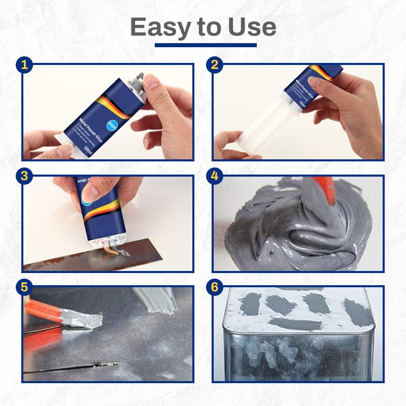 🏆ZAVELY™Metal repair glue 🛠️ – No-Weld Repair That’s STRONGER Than Steel