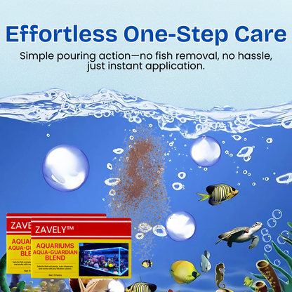 🏆ZAVELY™ Aquariums Aqua-Guardian Blend -✨ Dual-Action Bio-Restoration for a Healthier, Clearer Aquarium🐠