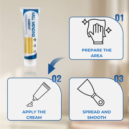 🏆ZAVELY™Efficient Drywall Repair Kit with Scraper -🛠️ Strong Adhesion, Smooth Finish, No Dusty Residue✅