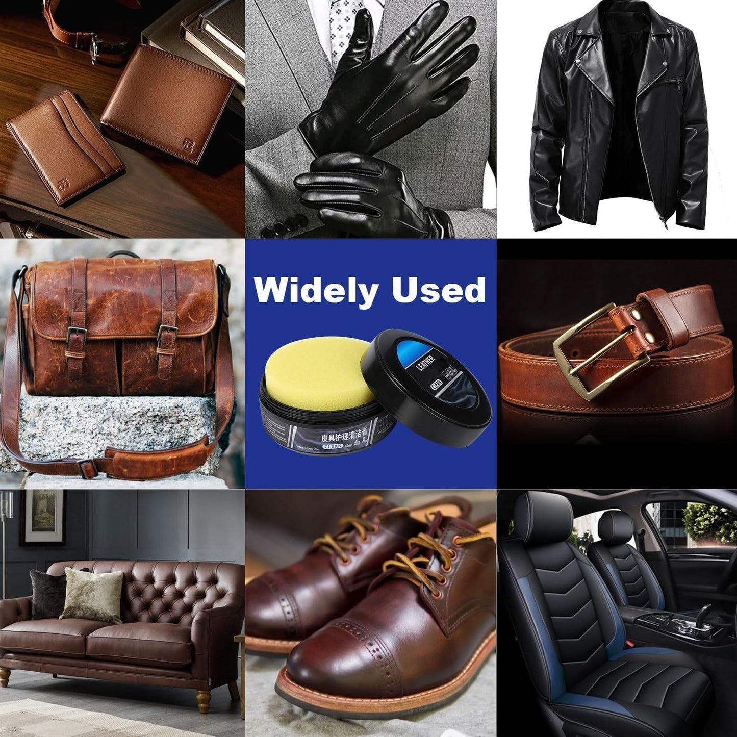 🏆ZAVELY™Multi-Surface Leather Balm – Clean, Condition & Protect in One Step