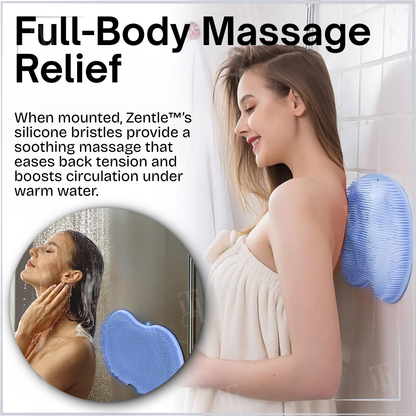 Zentle™ Shower Dual-Use Scrub & Massage Pad – Foot Scrub (Step) / Back Scrub (Wall) | Done While Showering