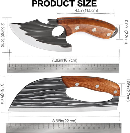 Buy 1 Get 1 Free Hand-Forged Kitchen Knife Set