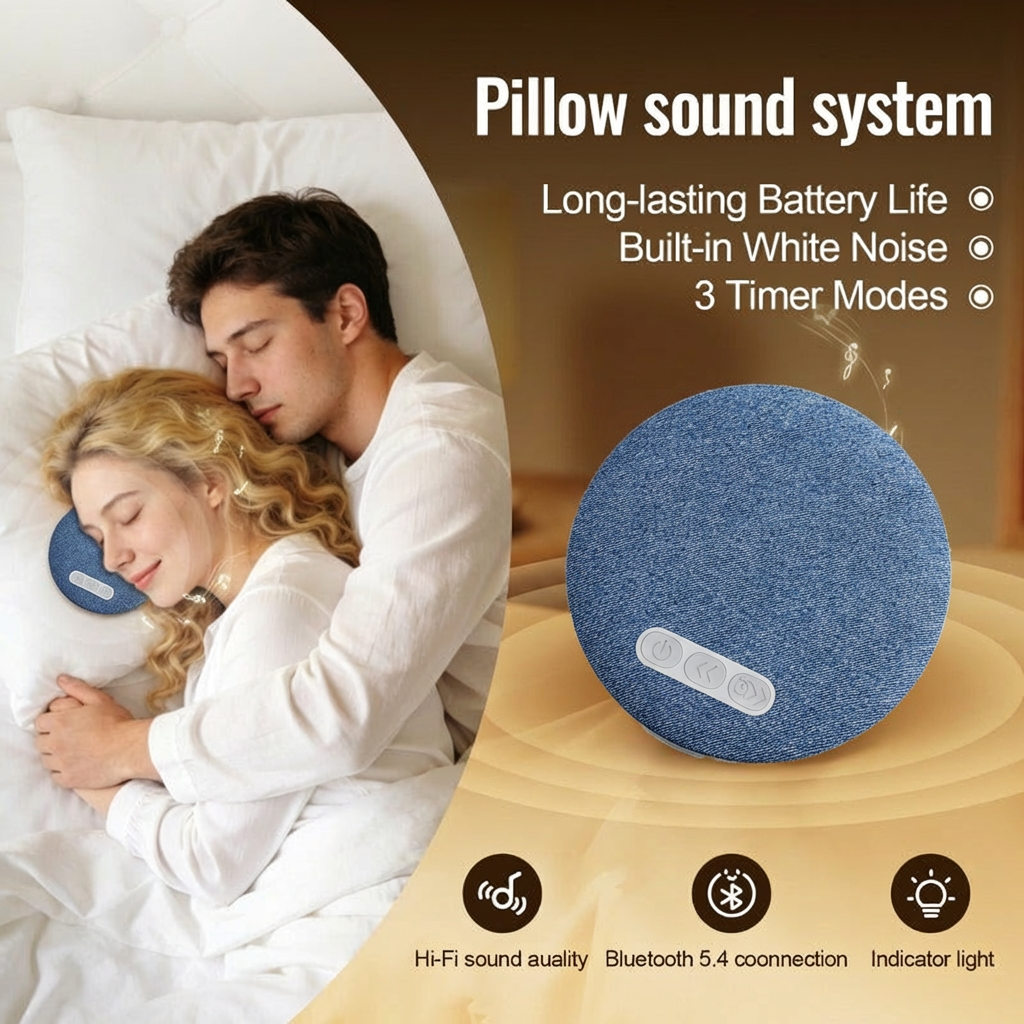 😊🏆ZAVELY™Bone Conduction Bedside Speaker - 🔊Immersive Tabletop Sound Without Traditional Speakers