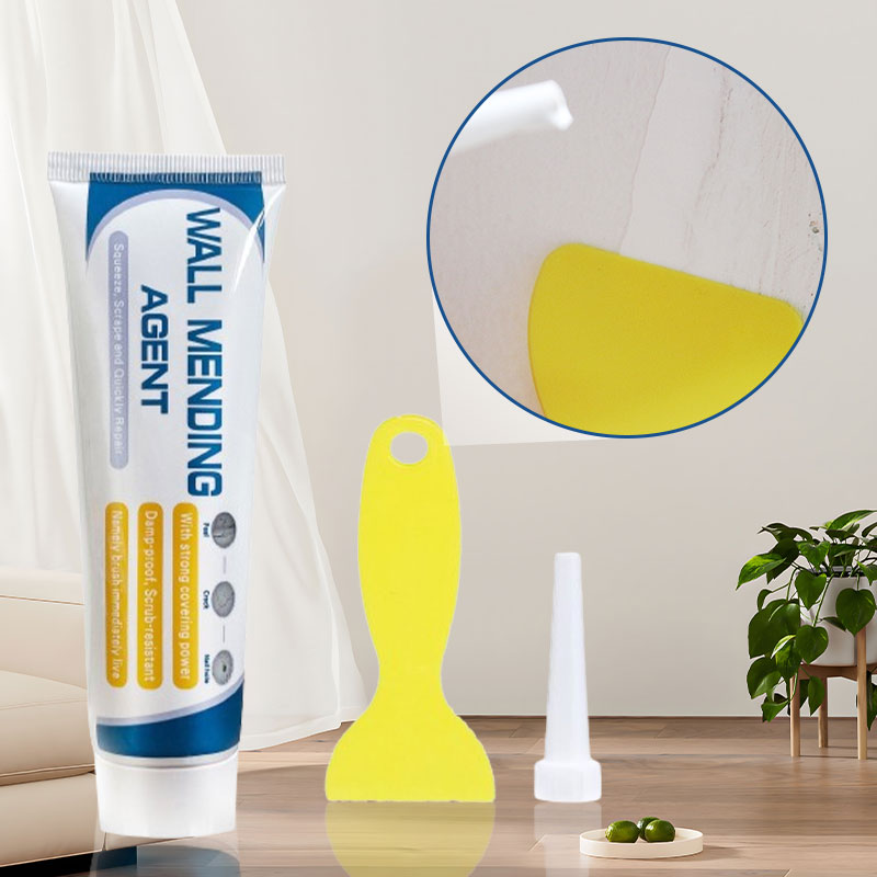 🏆ZAVELY™Efficient Drywall Repair Kit with Scraper -🛠️ Strong Adhesion, Smooth Finish, No Dusty Residue✅