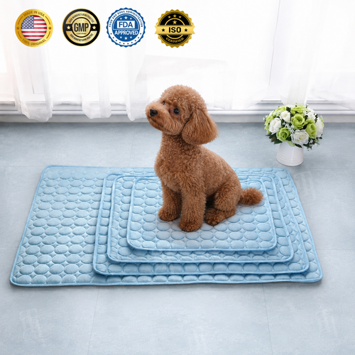 AEXZR® Advanced Ortho-Cool Pet Mat | Thermochromic Safe Cooling Pad