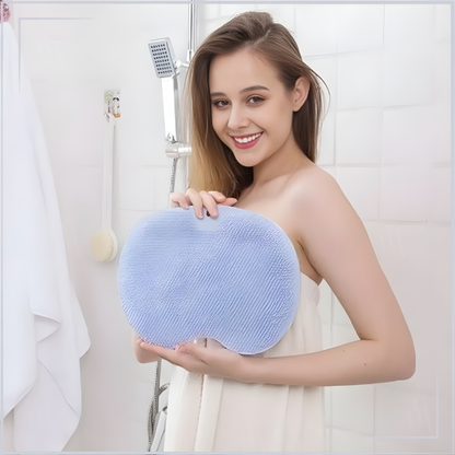 Zentle™ Shower Dual-Use Scrub & Massage Pad – Foot Scrub (Step) / Back Scrub (Wall) | Done While Showering