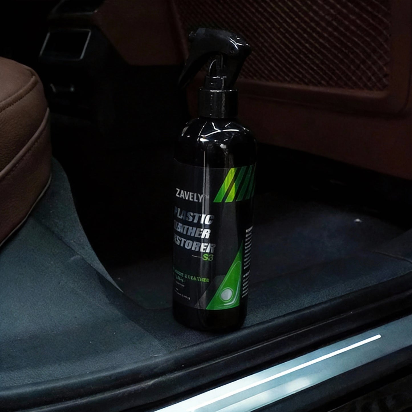 🏆ZAVELY™Plastic Leather Restorer – ✨Non-Greasy Matte Finish, Repels Dust🛡️