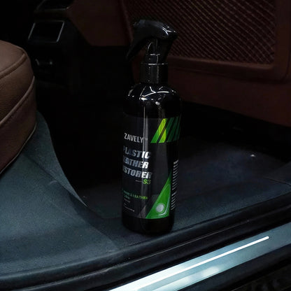 🏆ZAVELY™Plastic Leather Restorer – ✨Non-Greasy Matte Finish, Repels Dust🛡️