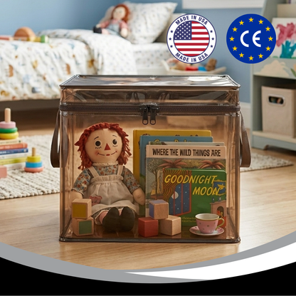 AEXZR® 360° Clear Storage Bin