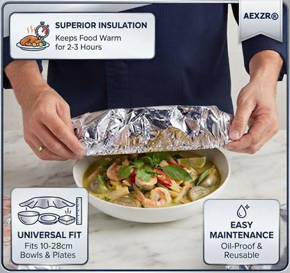 ✨Last Day 50% OFF - AEXZR® Elastic Foil Heat-Lock Cover