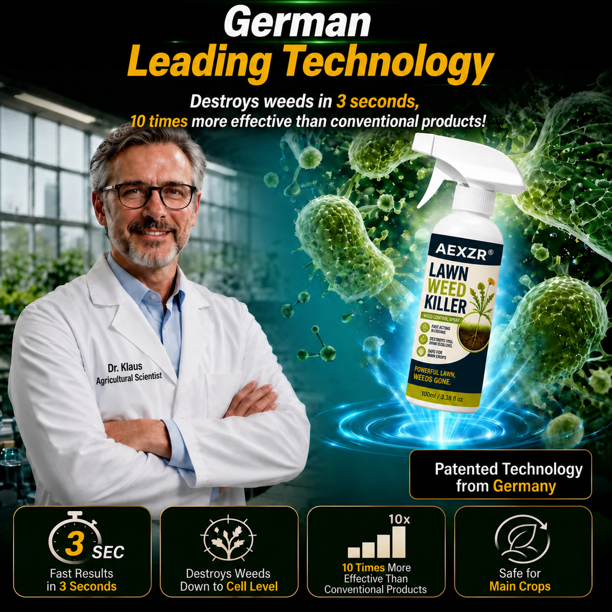🔥 ⚡ [Easy & Stress-Free Weeding] 🌿 Home Herbicide – Say Goodbye to Weeds Fast! 🏡✨