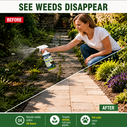🔥 ⚡ [Easy & Stress-Free Weeding] 🌿 Home Herbicide – Say Goodbye to Weeds Fast! 🏡✨