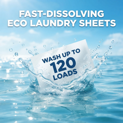 AEXZR® EucaDefense 5-Enzyme Laundry Sheets