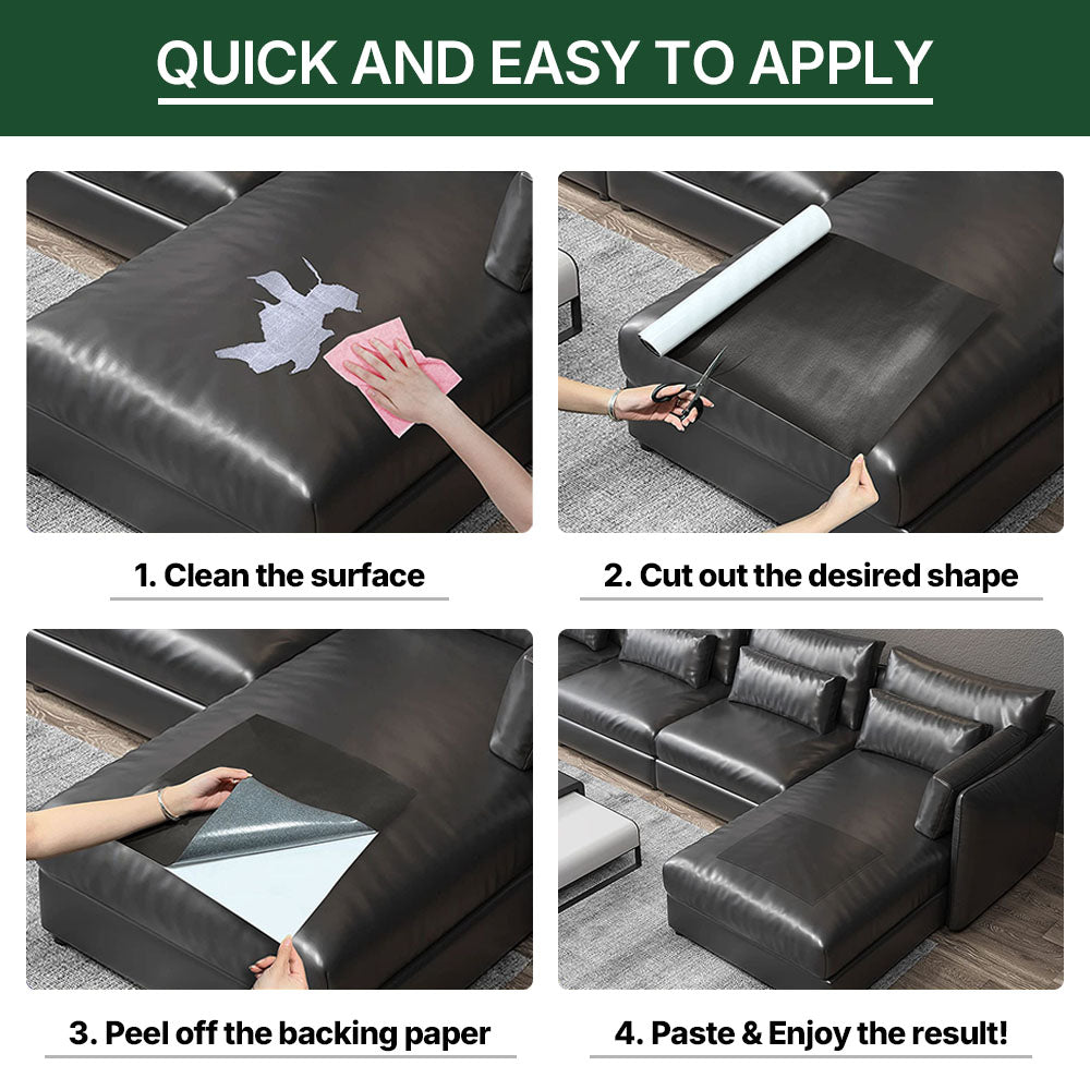 ✨Self-Adhesive Leather Patch – Instant Fix for Tears & Cracks, No Sewing📏