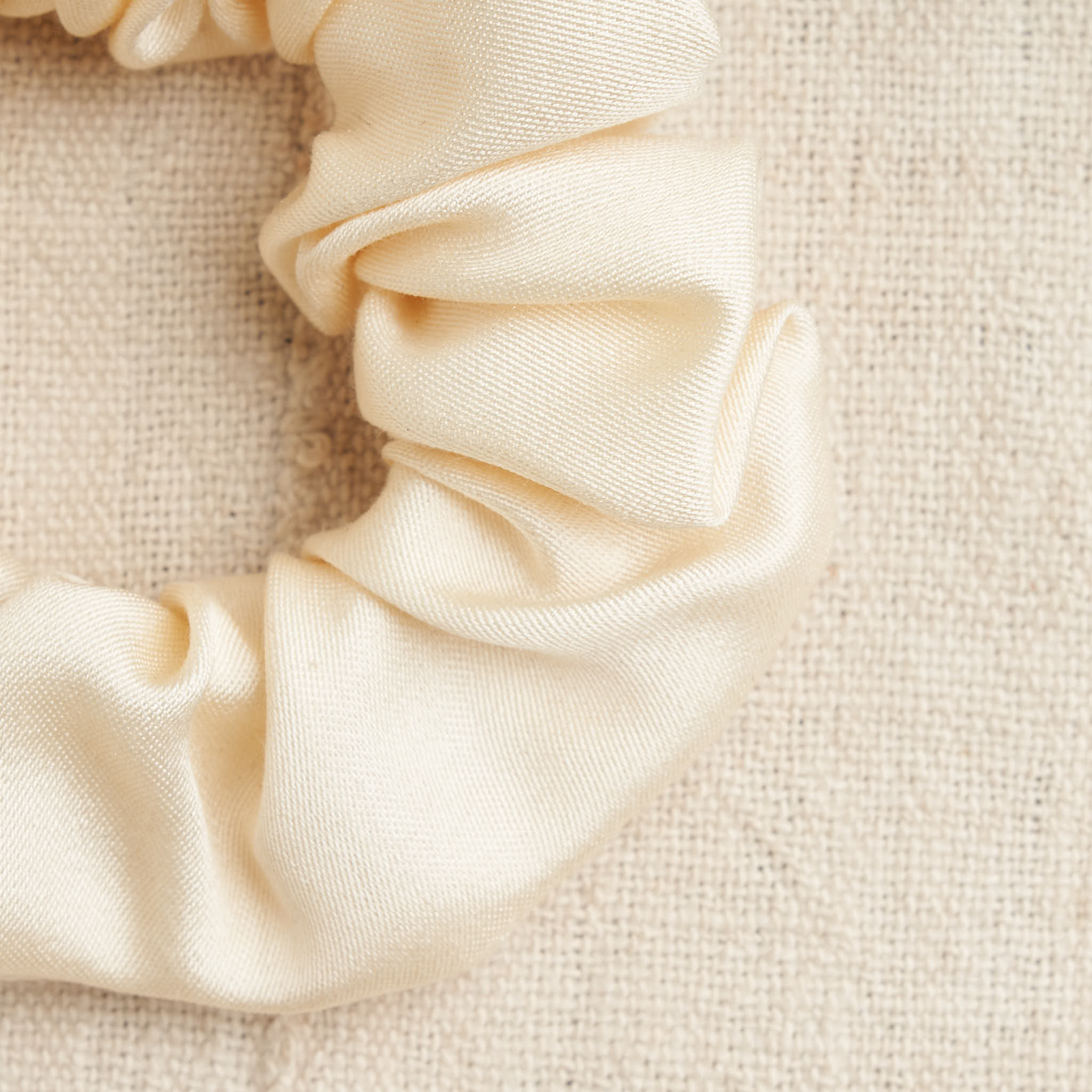 Naturally Dyed Silk Scrunchie