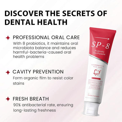 ✨AEXZR® SP-8 Probiotic Whitening Toothpaste🦷
