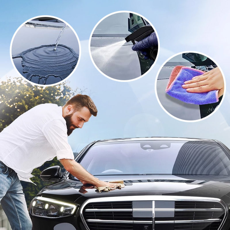 🚗🏆ZAVELY™Liquid Coating Agent Spray for Automobiles - 🛡️Universal for All Paints, Enhances Shine✨