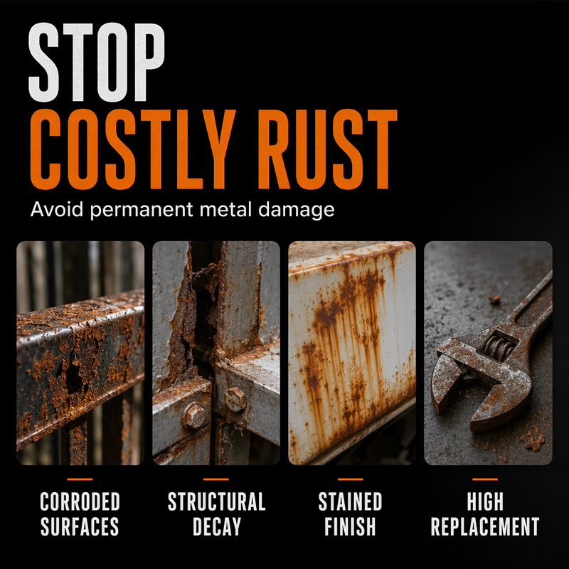 🥳2026 HOT SALE💞50K+ SOLD!🔧 65% OFF! Metal Rust Protection Black Repair Paste – Restores rusty gates, railings & tools. Forms protective coating – no need to replace! 🛡️✨