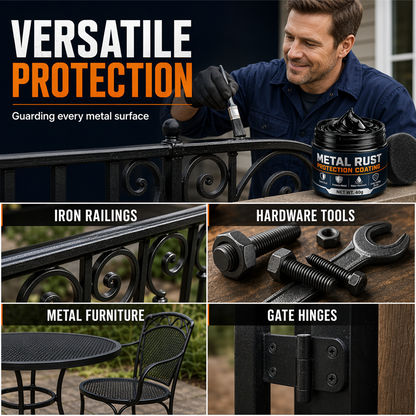 🥳2026 HOT SALE💞50K+ SOLD!🔧 65% OFF! Metal Rust Protection Black Repair Paste – Restores rusty gates, railings & tools. Forms protective coating – no need to replace! 🛡️✨