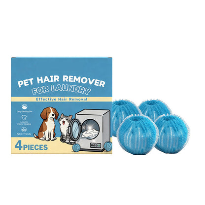 🐾✨ Catch Pet Hair Instantly! AEXZR®  No-Snag Reusable Laundry Balls 🧺🔥