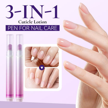 🔥Today Only Huge Discount! Up to 54%✨💅Revive Cuticles Instantly! 😍3‑in‑1 No‑Scratch Ceramic Nail Pen🖌️