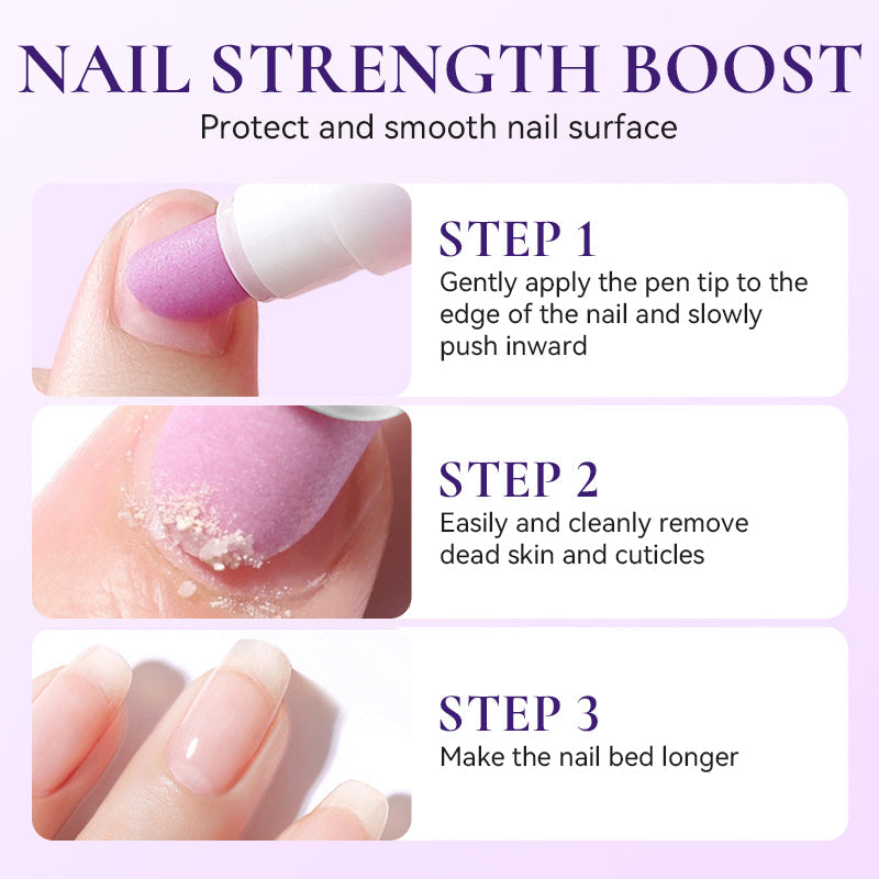 🔥Today Only Huge Discount! Up to 54%✨💅Revive Cuticles Instantly! 😍3‑in‑1 No‑Scratch Ceramic Nail Pen🖌️