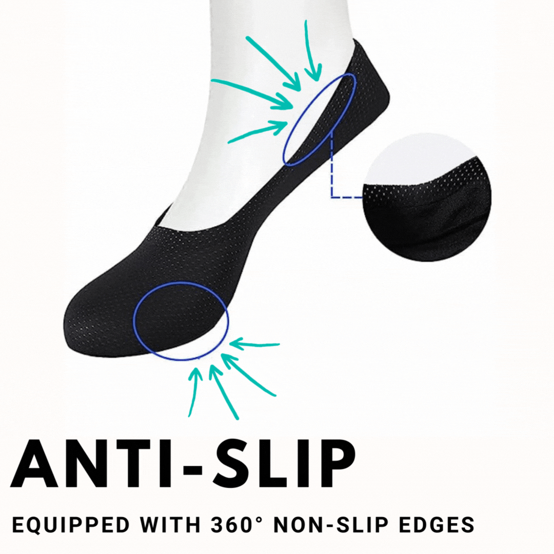 Coolity™ Delicate Ice Silk Socks (4 pairs)🧊Like a Cool Breeze for Your Feet ❄️ 🧊